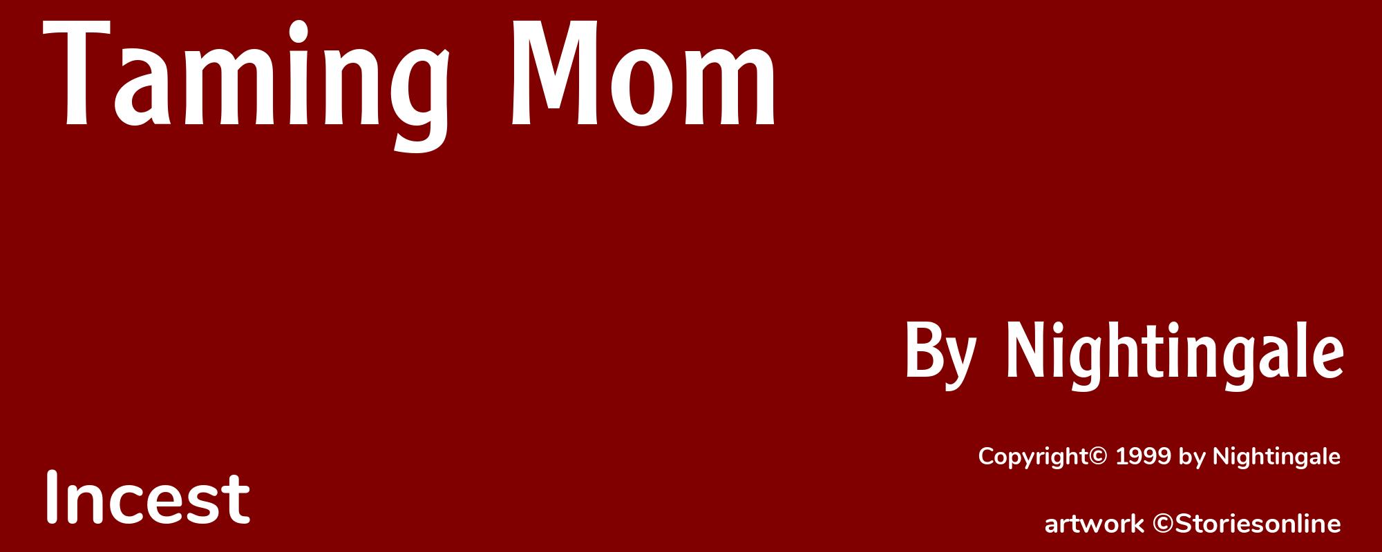 Taming Mom - Cover