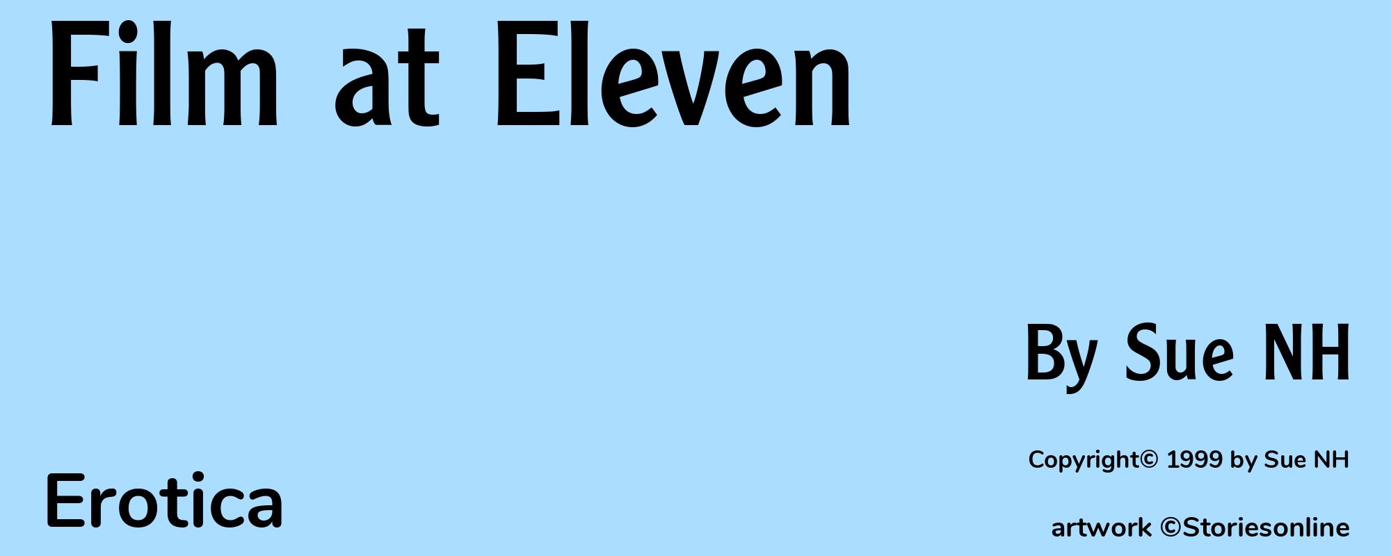 Film at Eleven - Cover