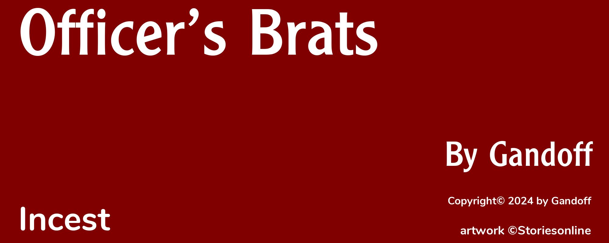Officer’s Brats - Cover