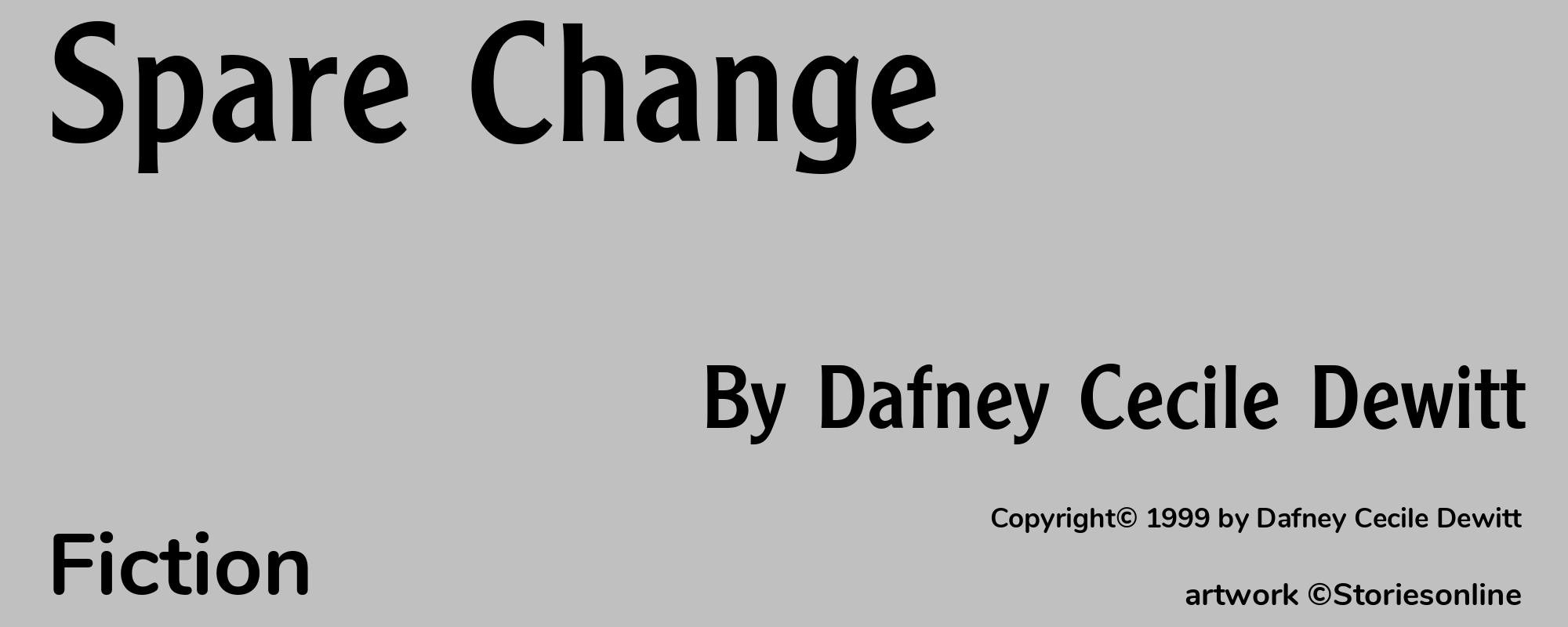 Spare Change - Cover