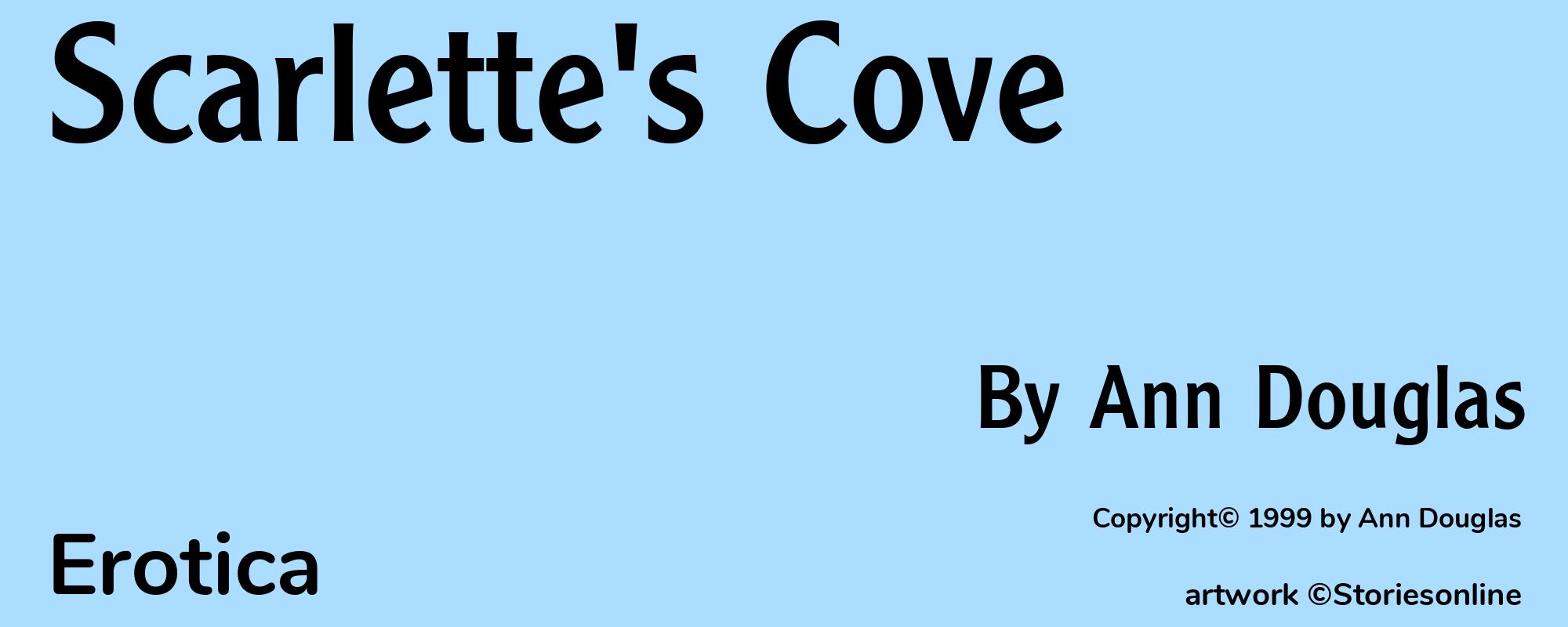 Scarlette's Cove - Cover