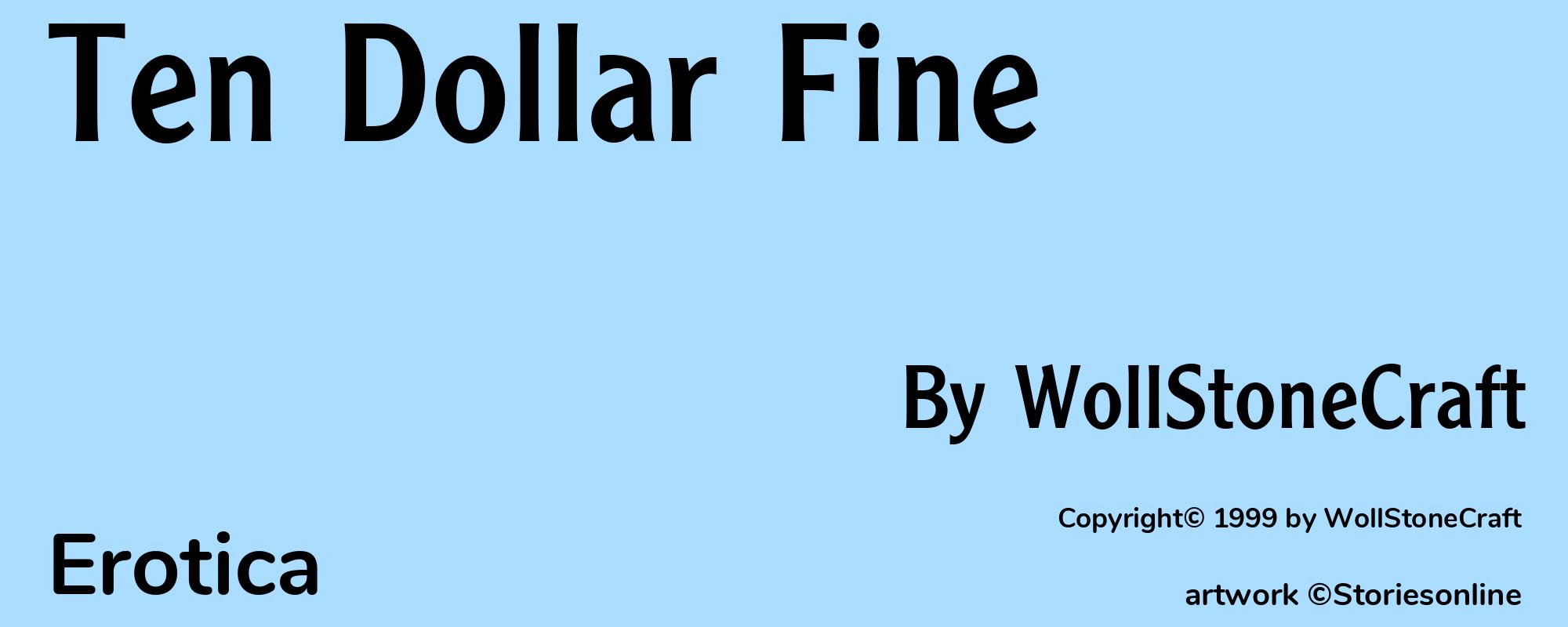 Ten Dollar Fine - Cover