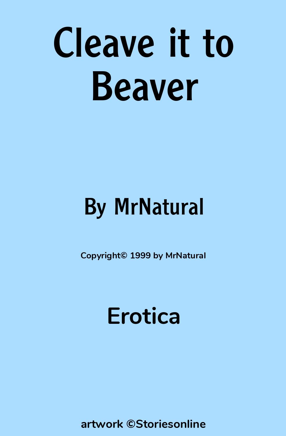 Cleave it to Beaver - Erotica Sex Story