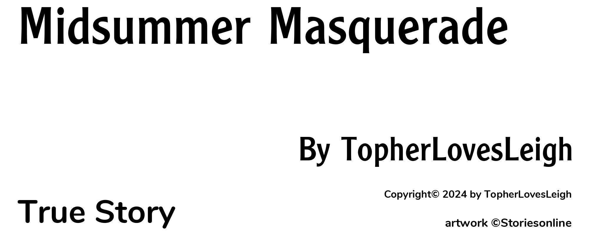 Midsummer Masquerade - Cover