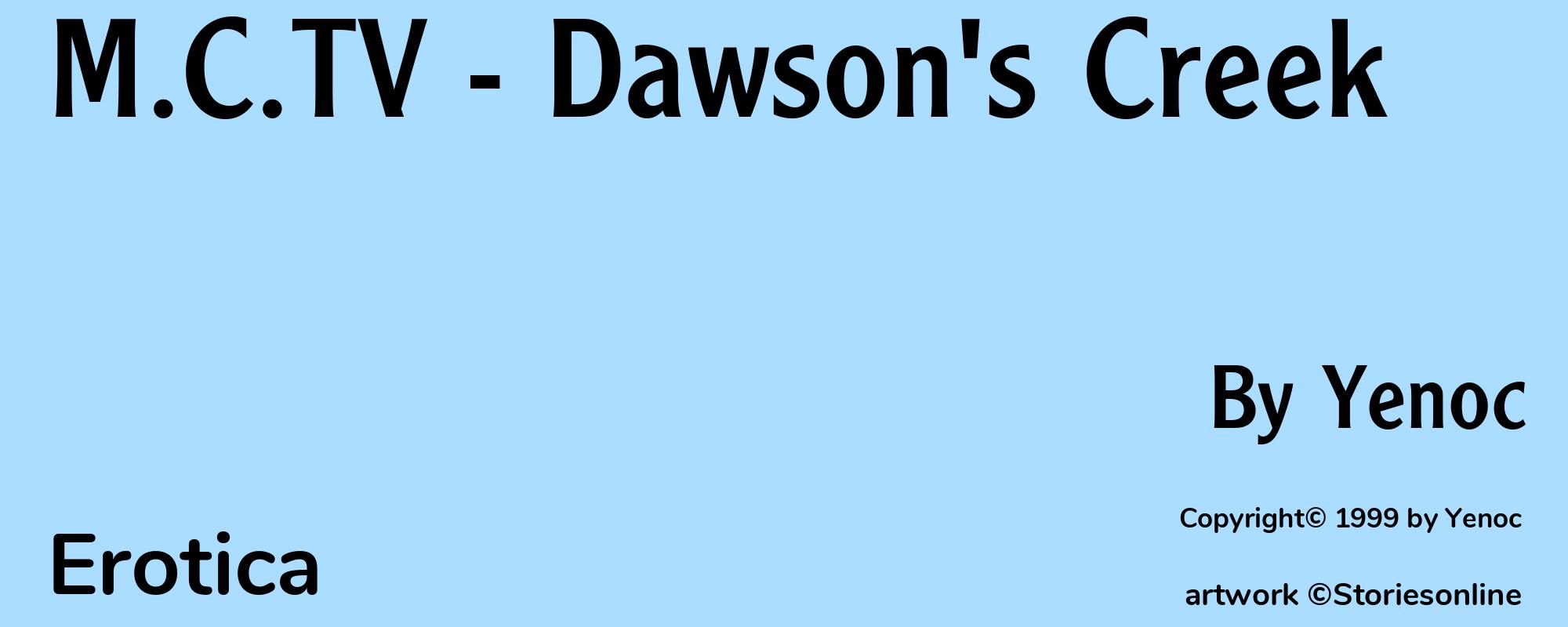 M.C.TV - Dawson's Creek - Cover