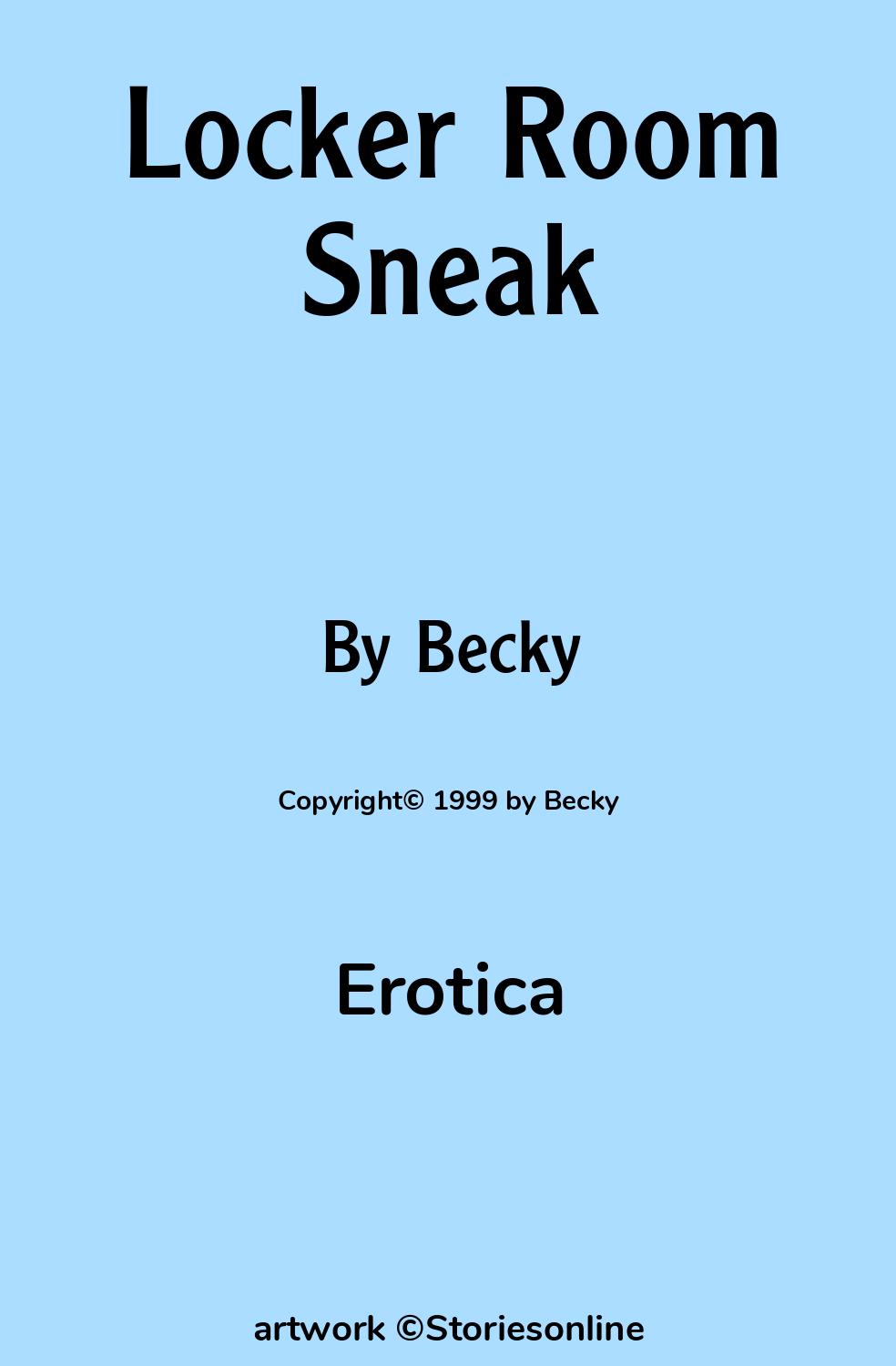 Locker Room Sneak - Erotica Sex Story