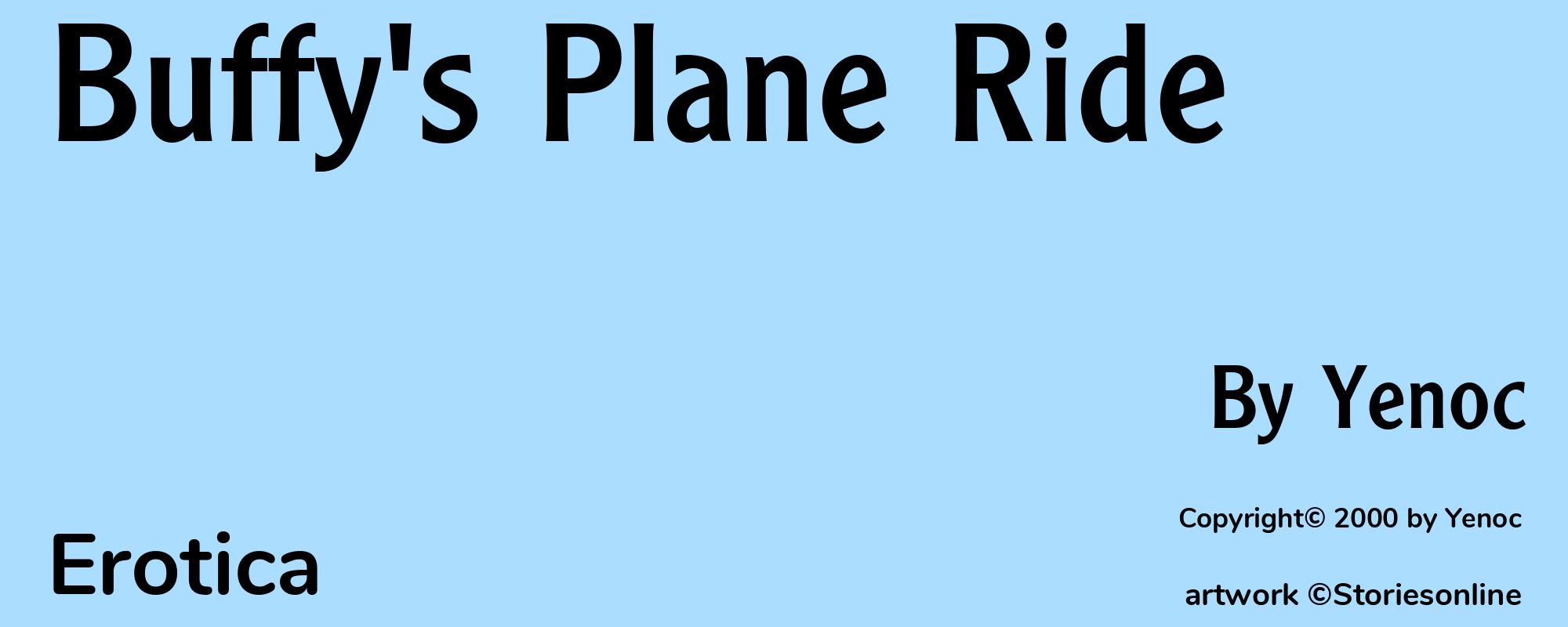 Buffy's Plane Ride - Cover