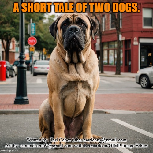 A Short Tale of Two Dogs - Cover