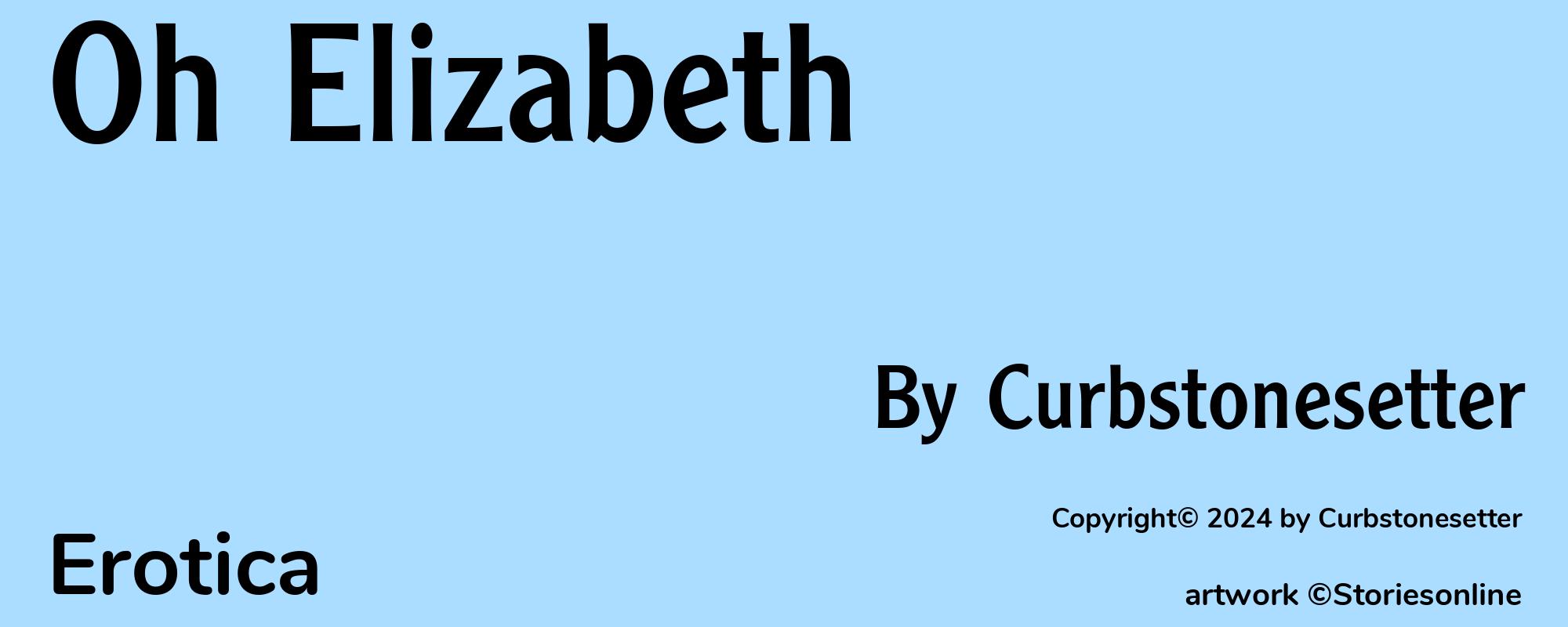 Oh Elizabeth - Cover