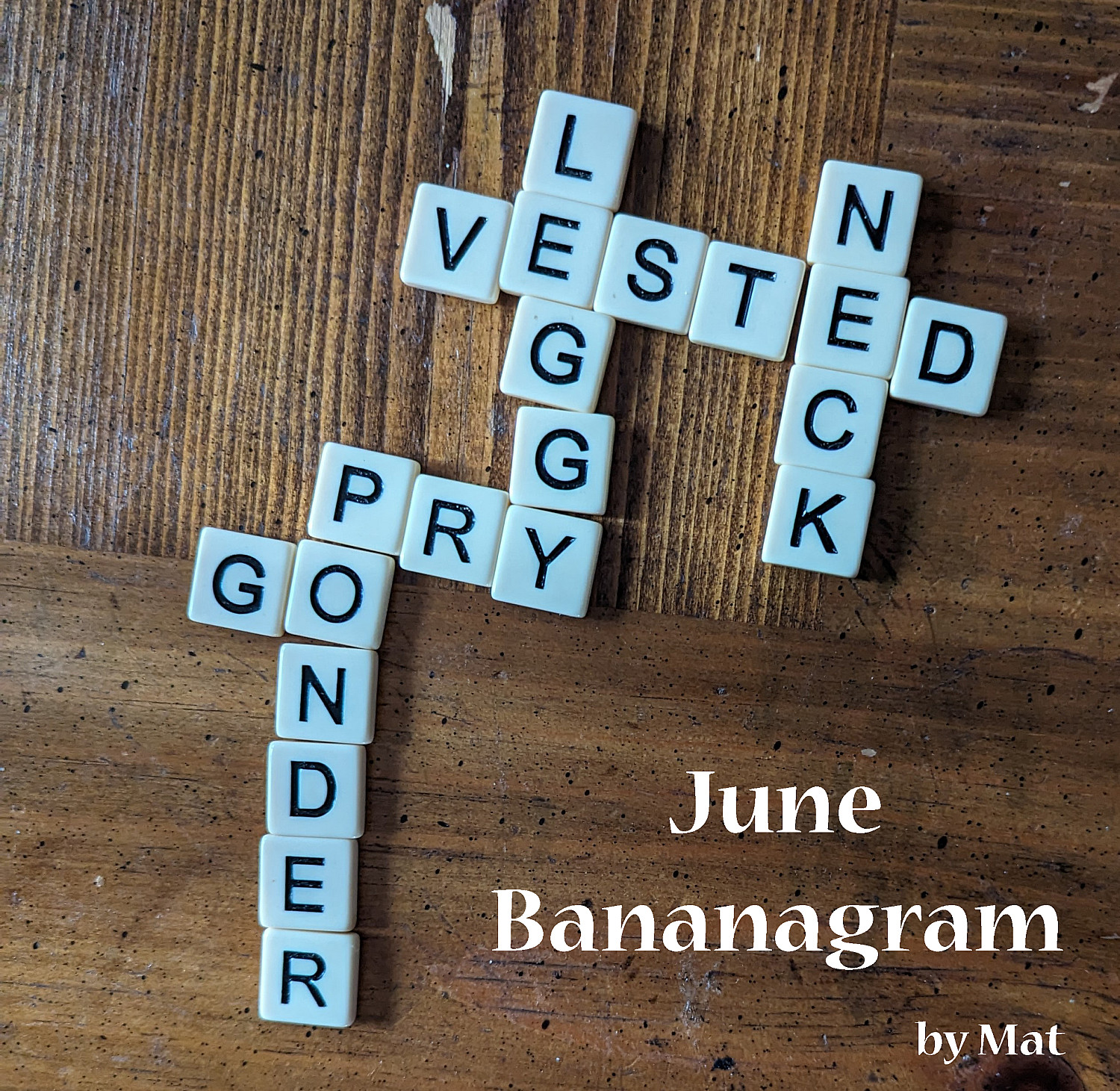 June Bananagram - Cover