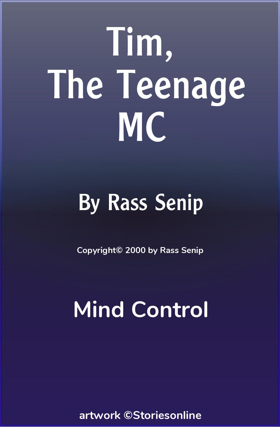 Tim, The Teenage MC - Mind Control Sex Story