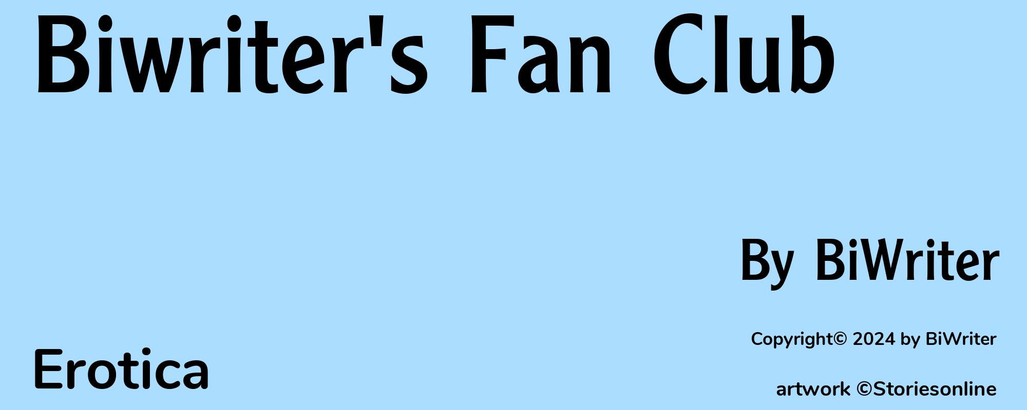 Biwriter's Fan Club - Cover