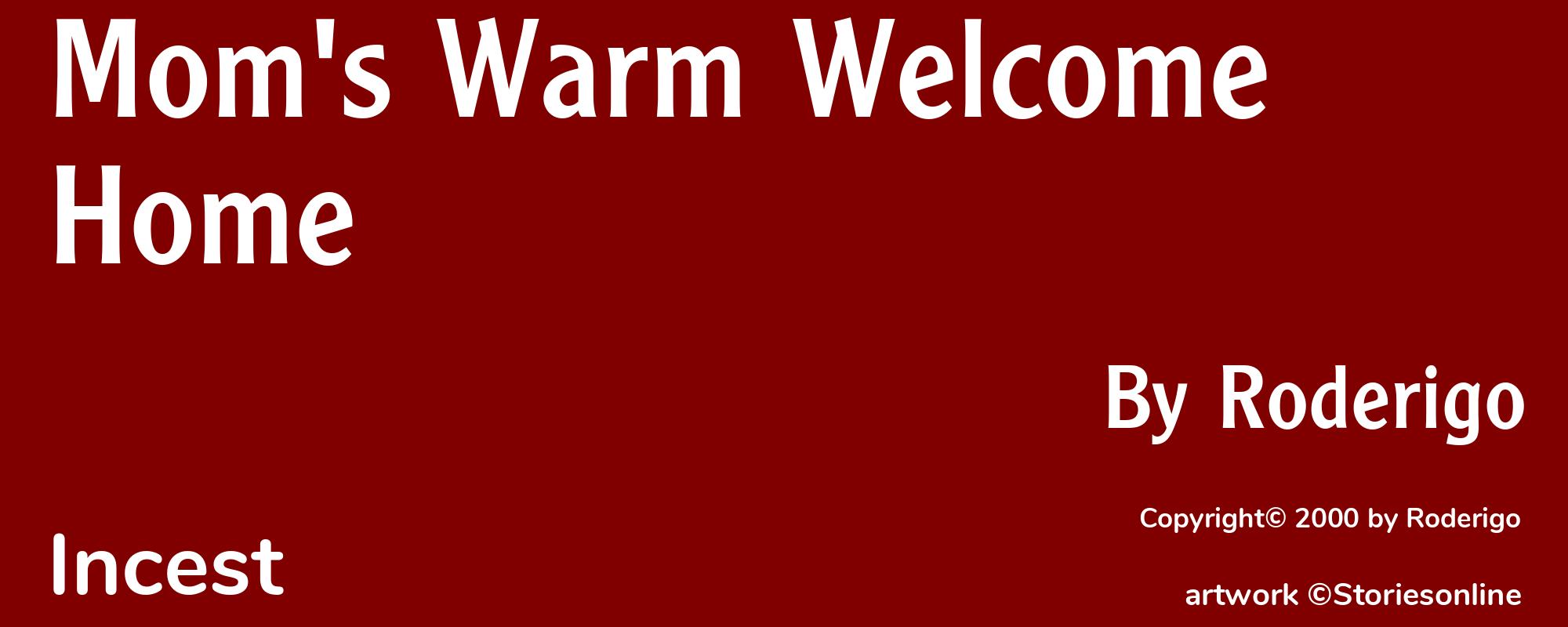 Mom's Warm Welcome Home - Cover