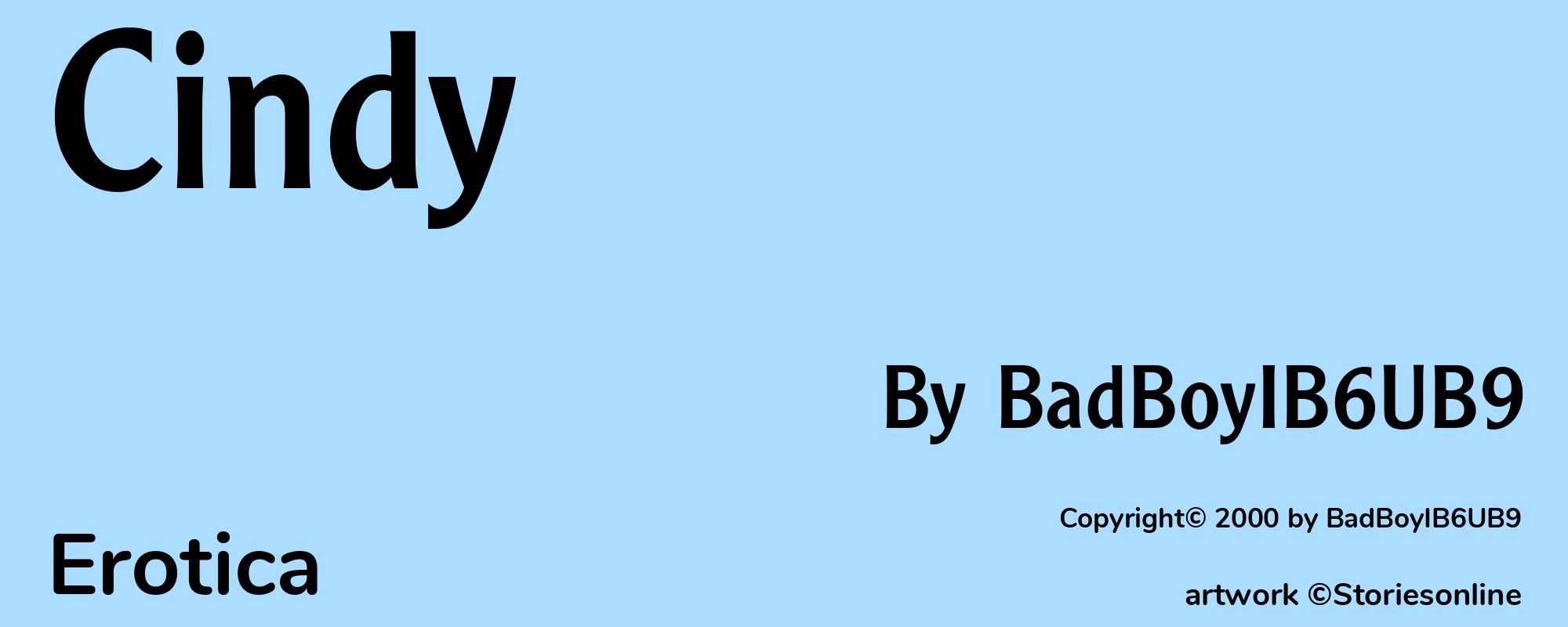 Cindy - Cover
