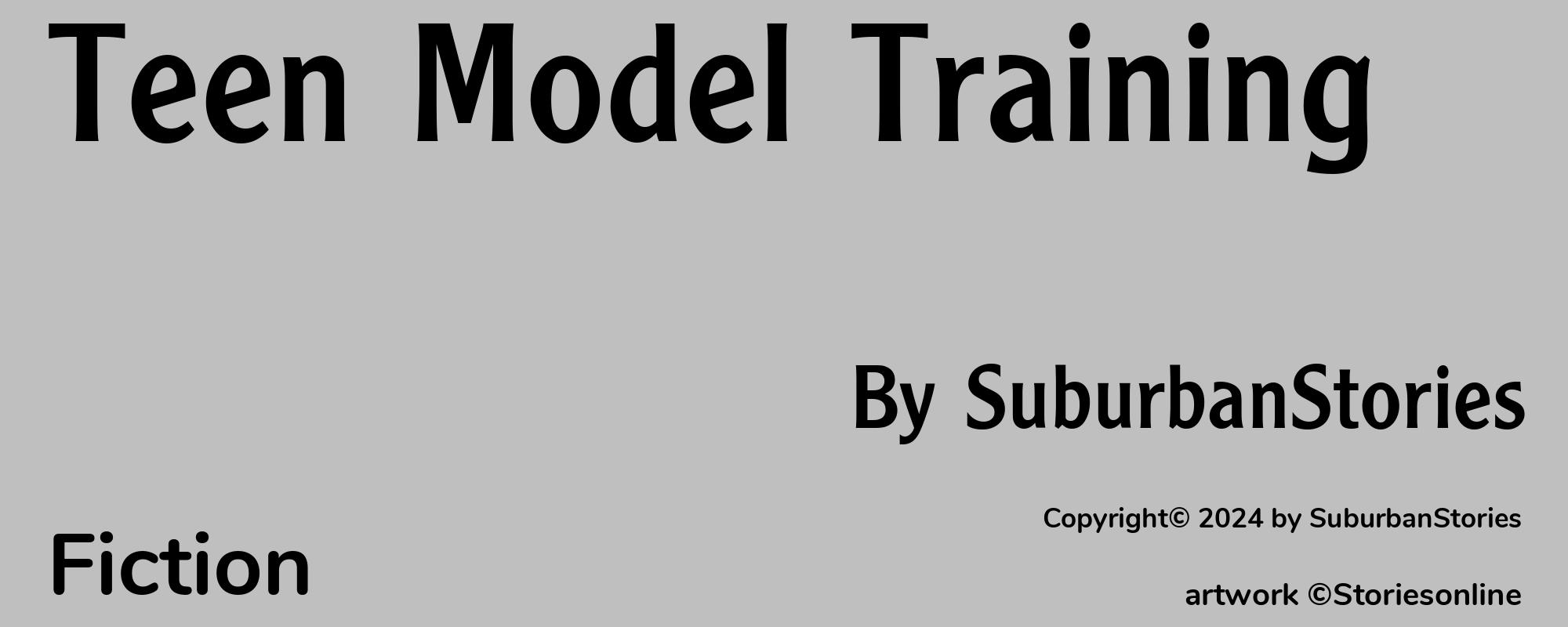 Teen Model Training - Cover