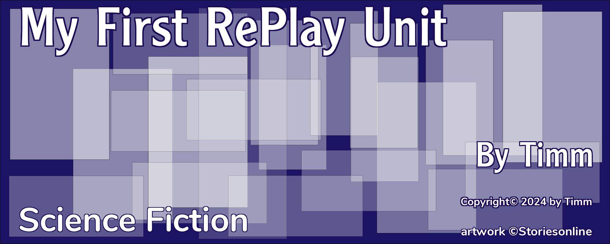 My First RePlay Unit - Cover