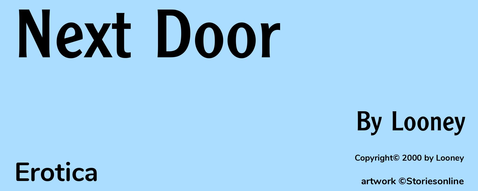 Next Door - Cover