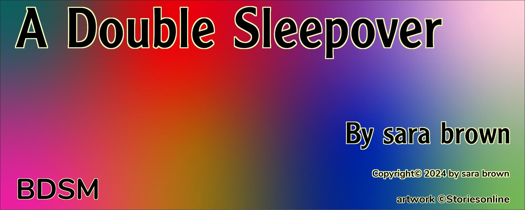 A Double Sleepover - Cover