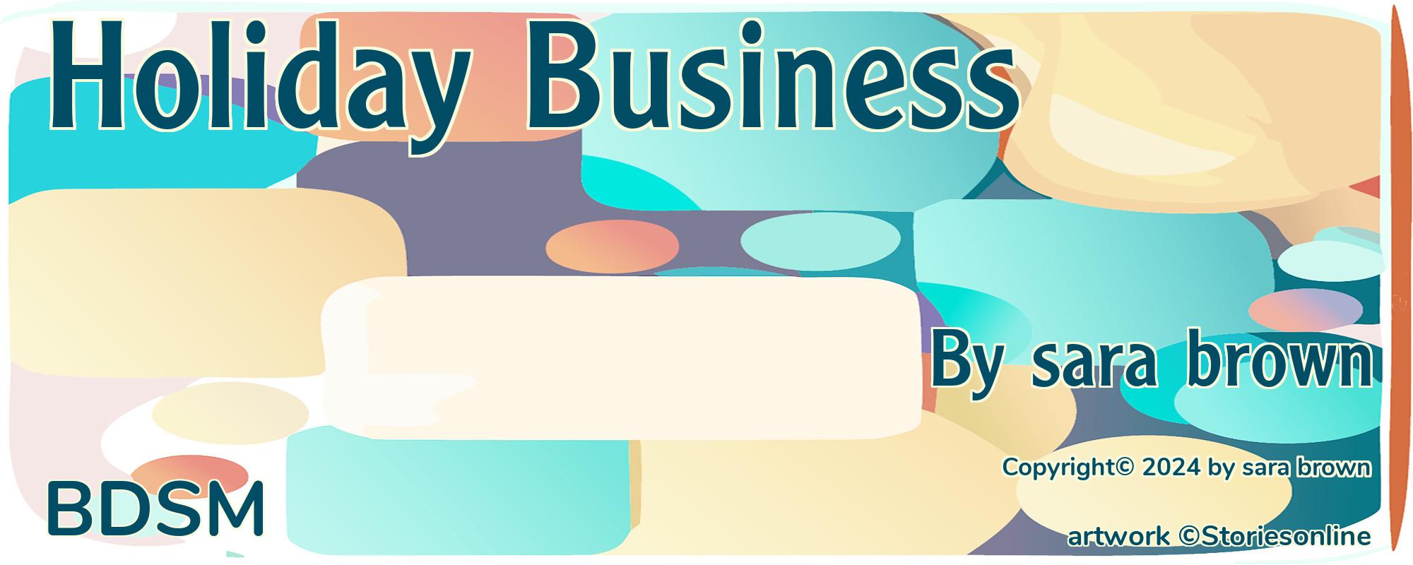 Holiday Business  - Cover