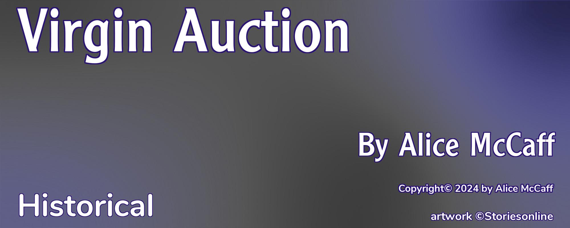 Virgin Auction - Cover