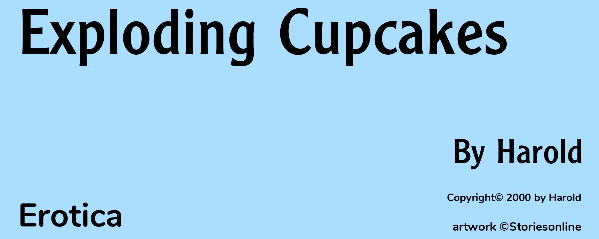 Exploding Cupcakes - Cover