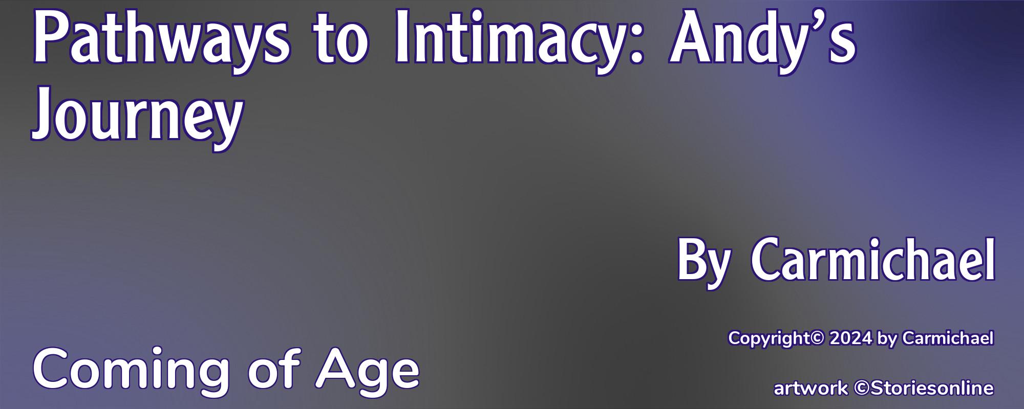 Pathways to Intimacy: Andy’s Journey - Cover