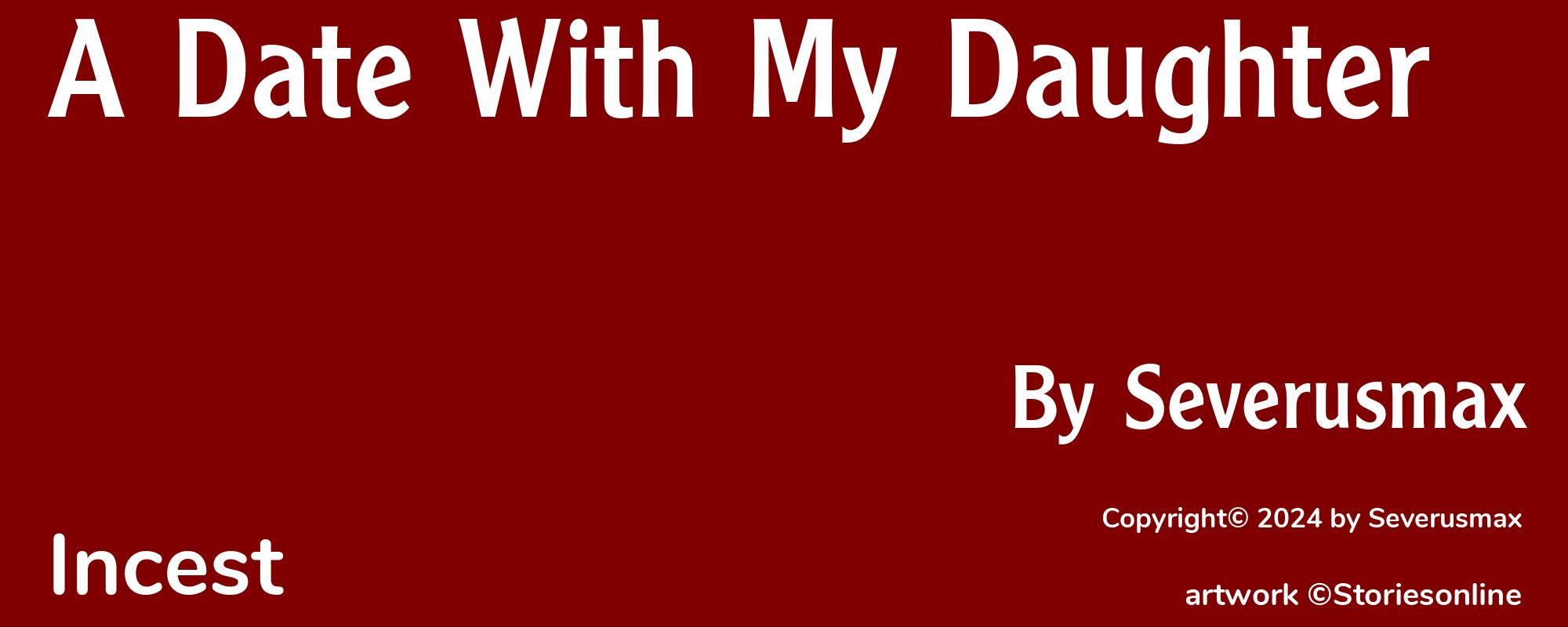 A Date With My Daughter - Cover