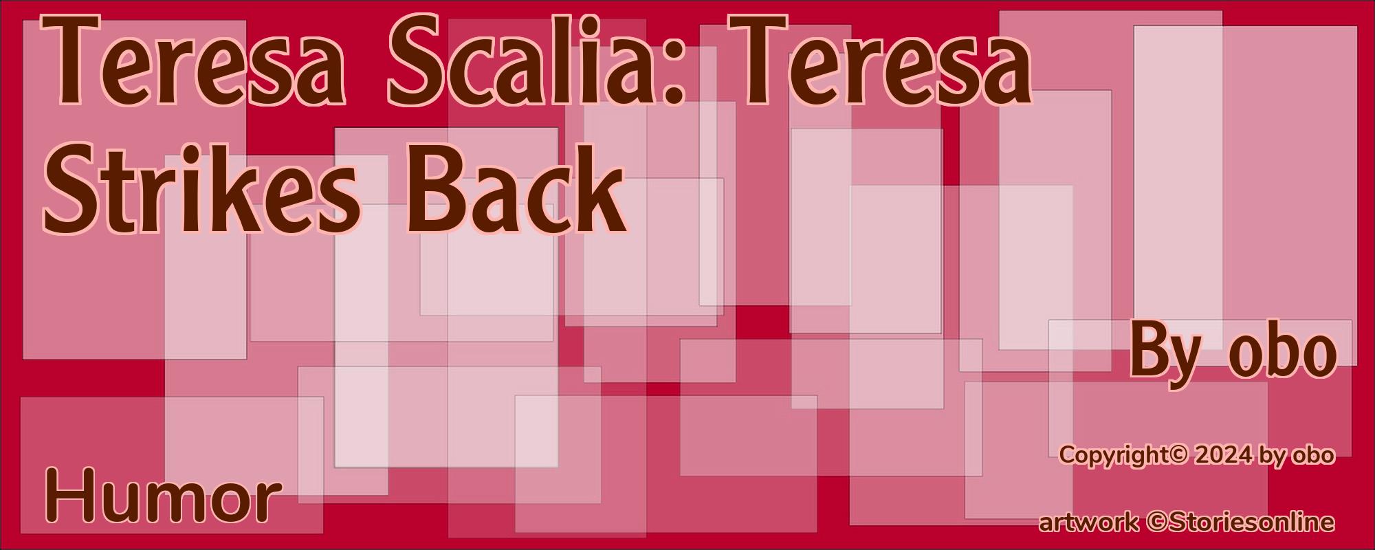 Teresa Scalia: Teresa Strikes Back - Cover