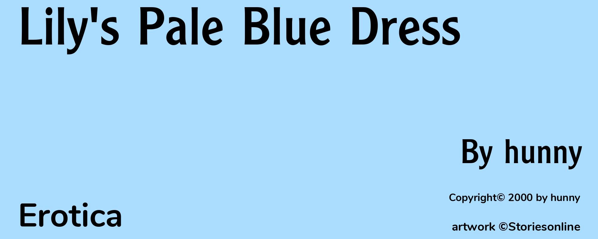 Lily's Pale Blue Dress - Cover