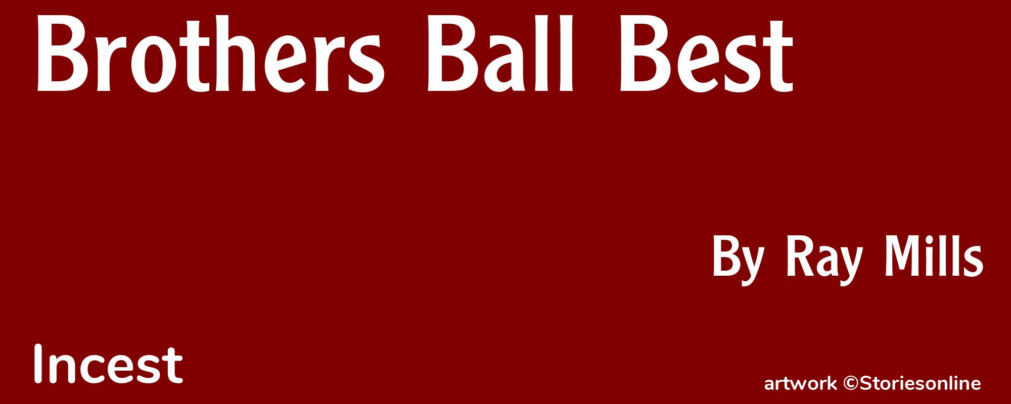 Brothers Ball Best - Cover