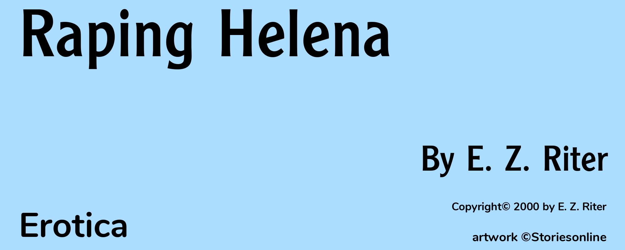 Raping Helena - Cover