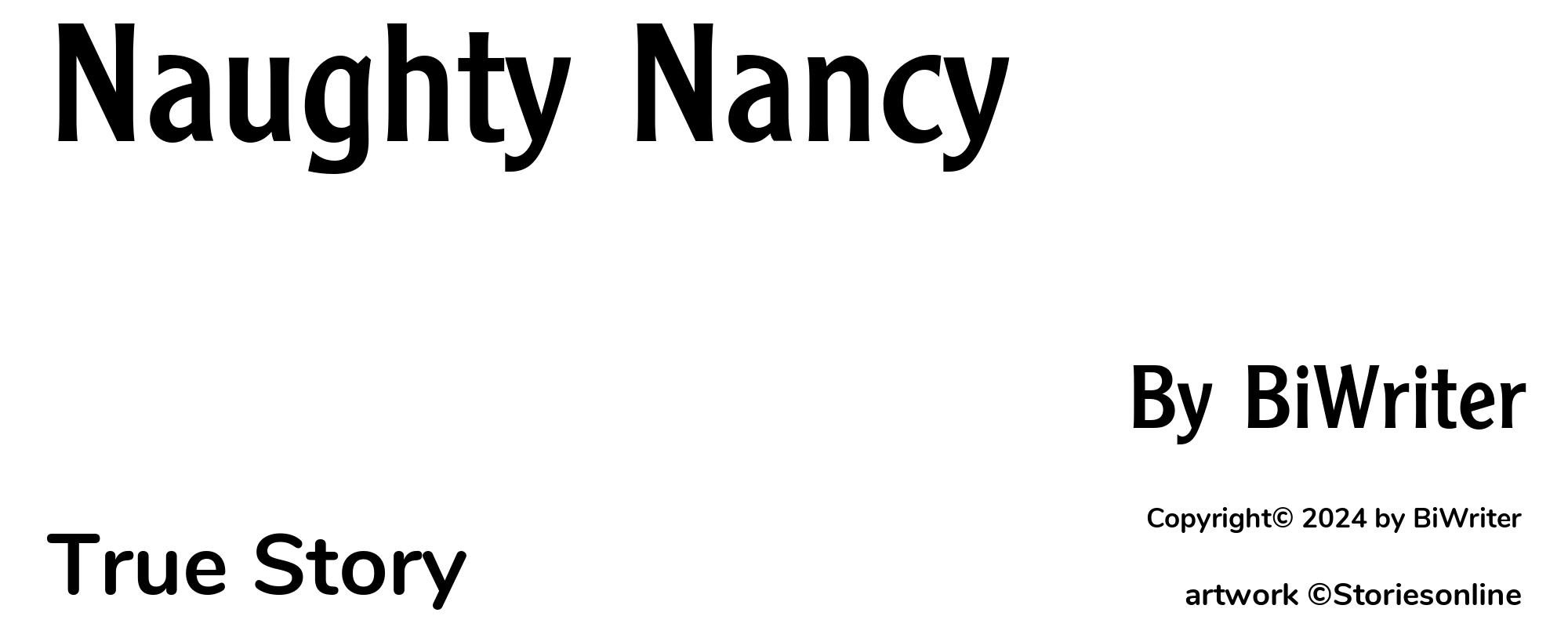 Naughty Nancy - Cover