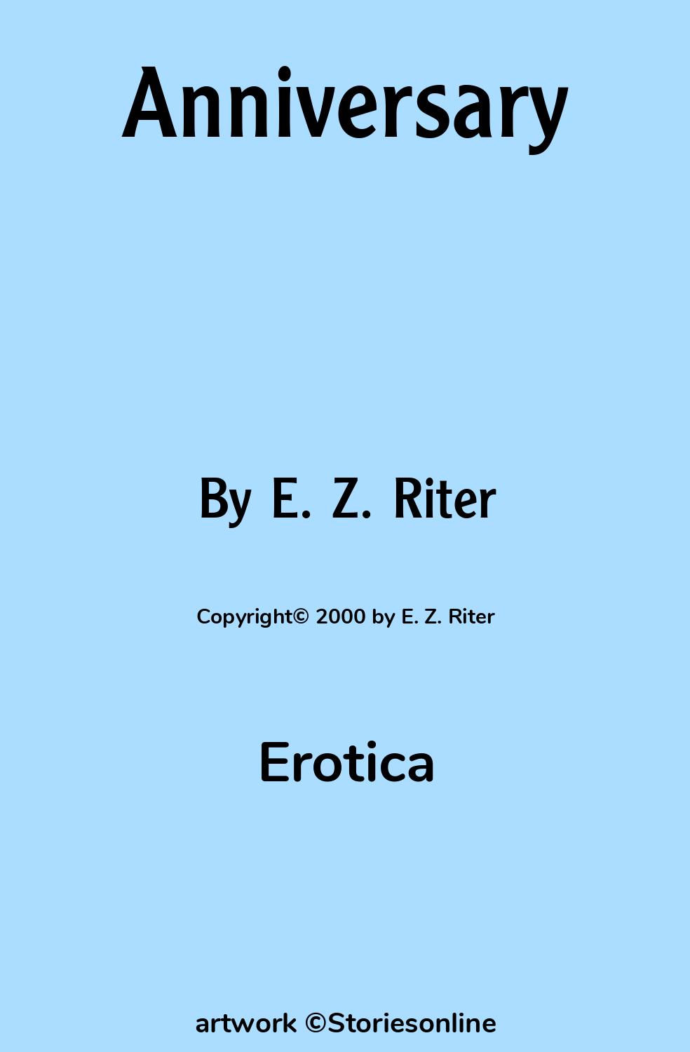 Anniversary - Erotica Sex Story