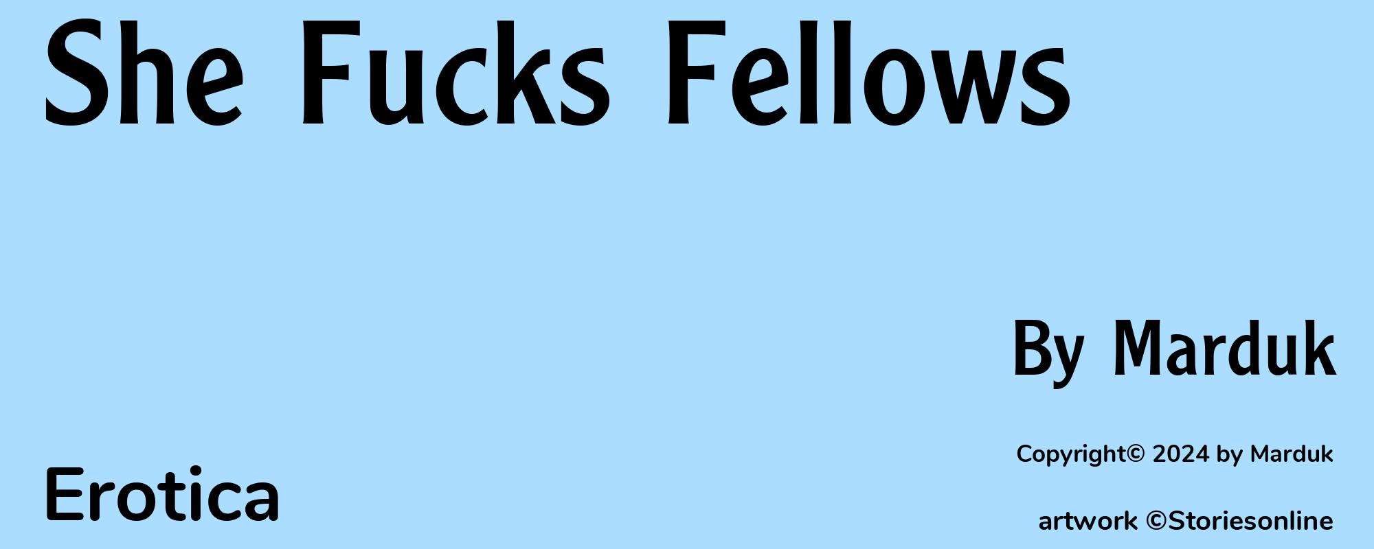 She Fucks Fellows - Cover