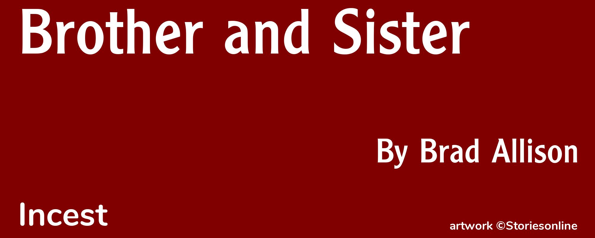 Brother and Sister - Cover