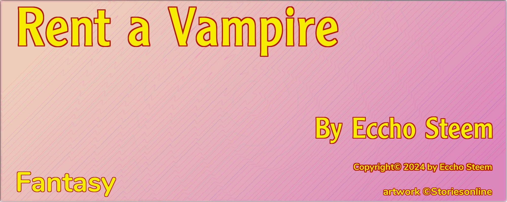 Rent a Vampire - Cover