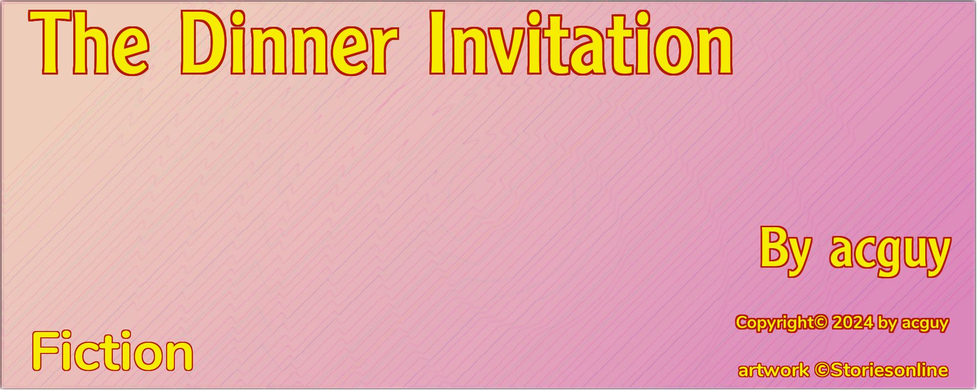 The Dinner Invitation - Cover