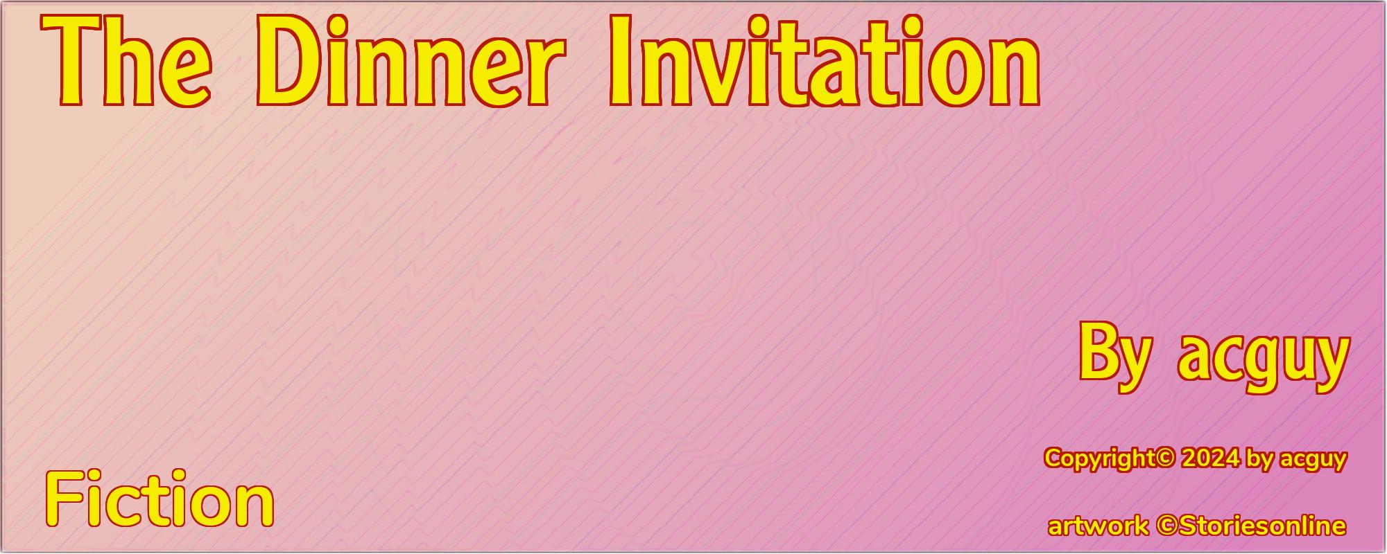 The Dinner Invitation - Cover