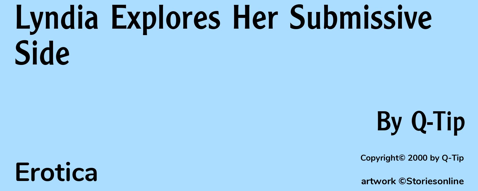Lyndia Explores Her Submissive Side - Cover