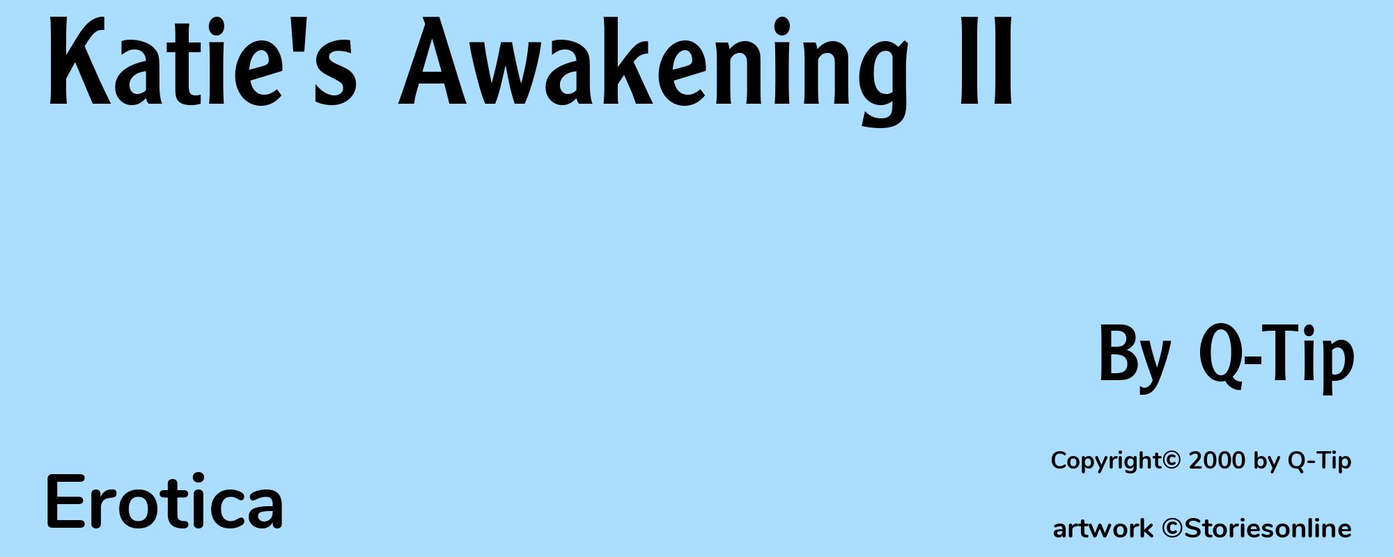 Katie's Awakening II - Cover