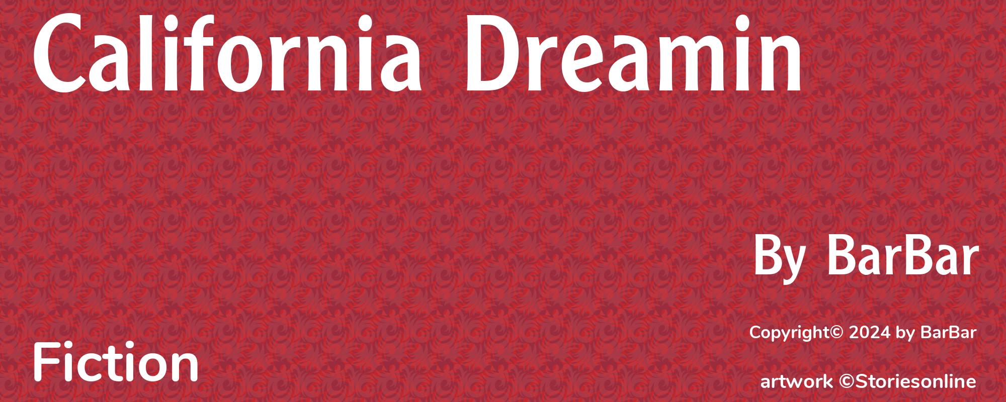 California Dreamin - Cover