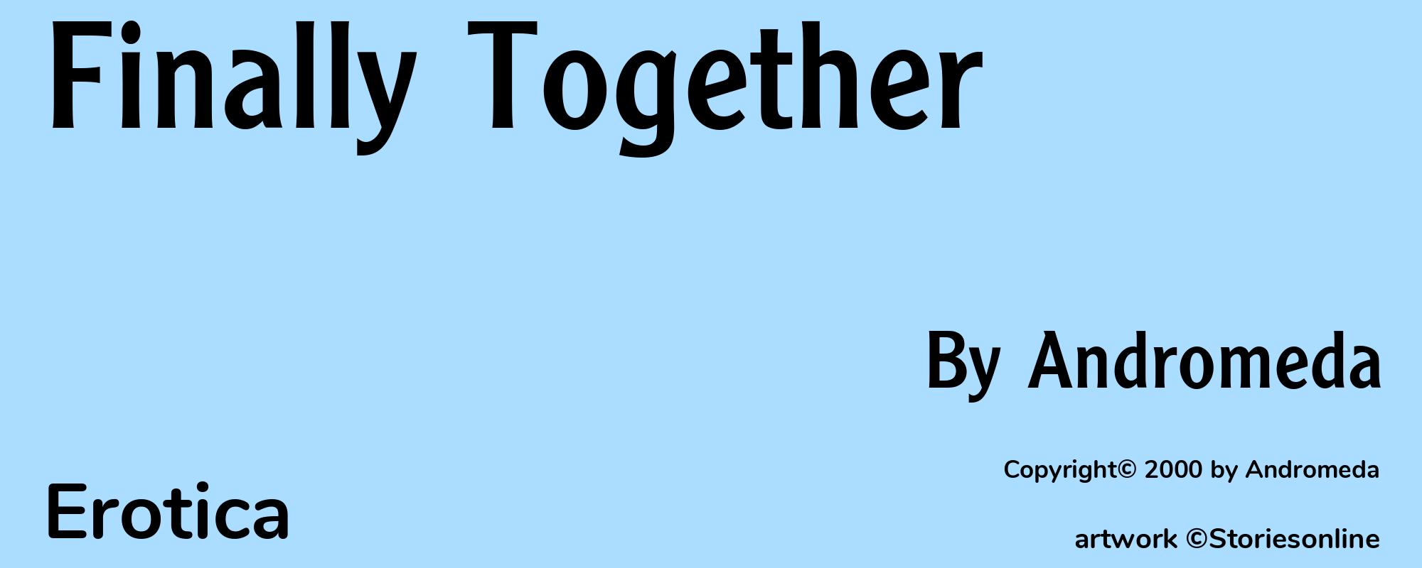 Finally Together - Cover