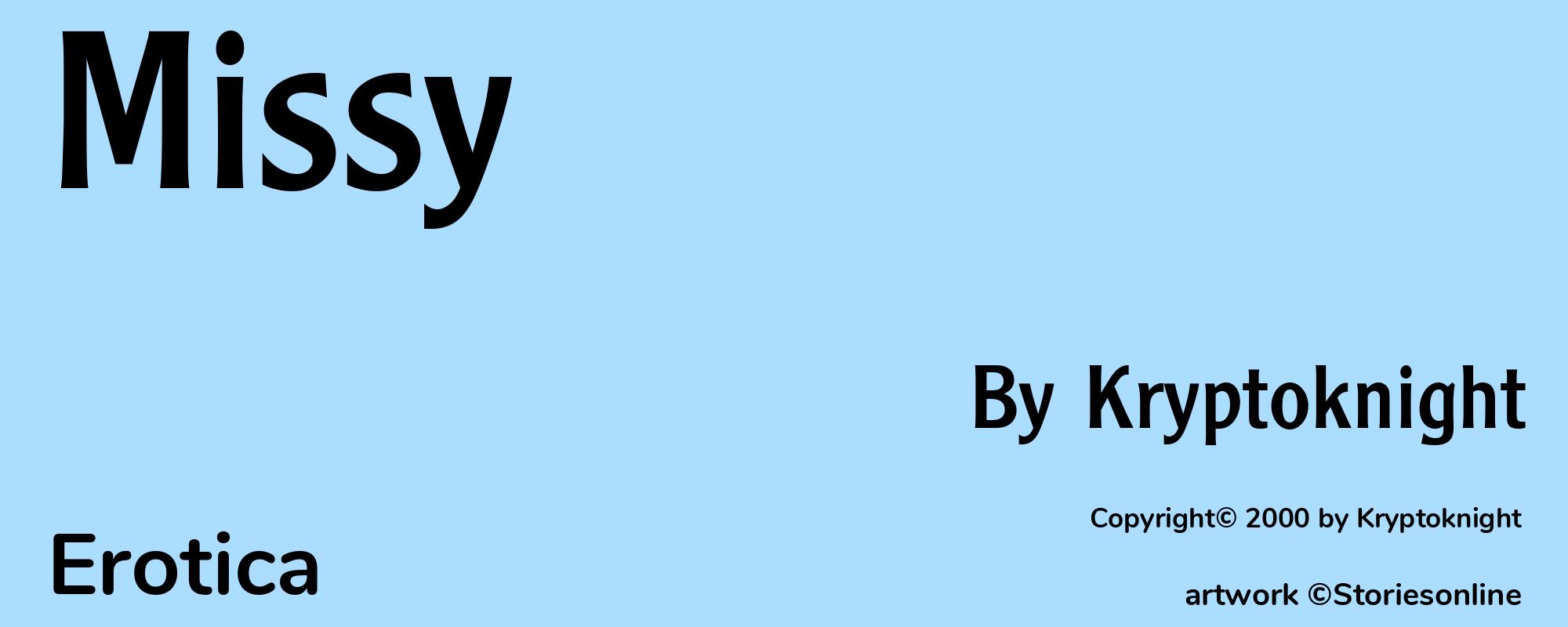 Missy - Cover