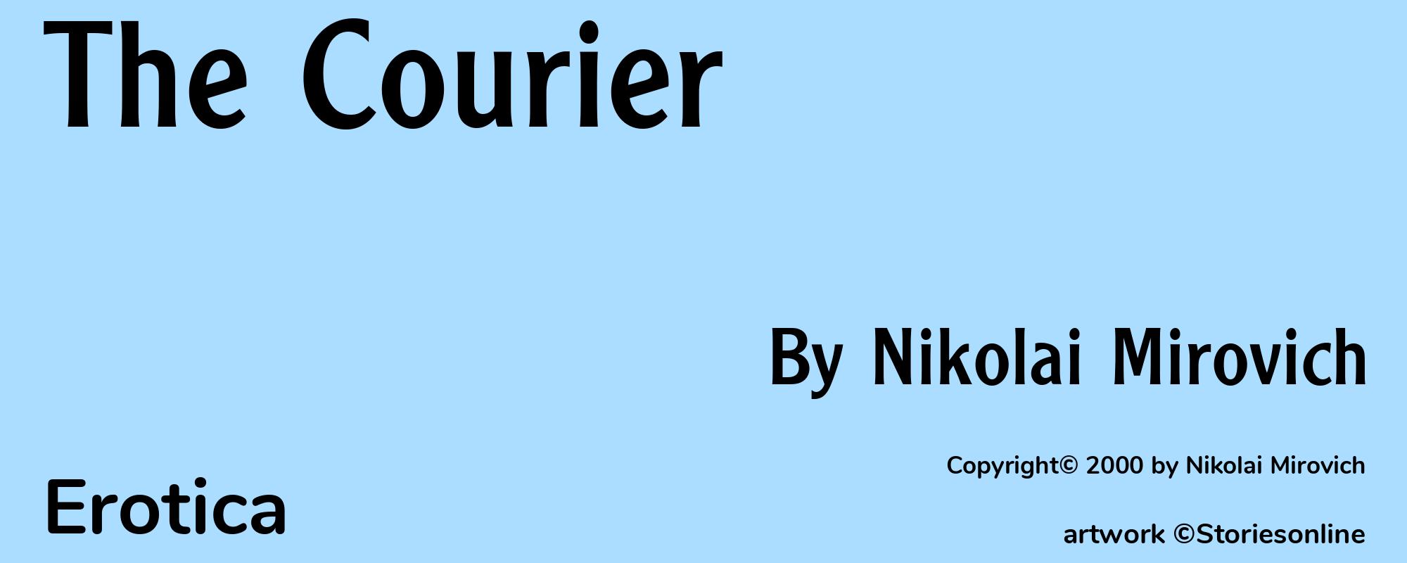 The Courier - Cover
