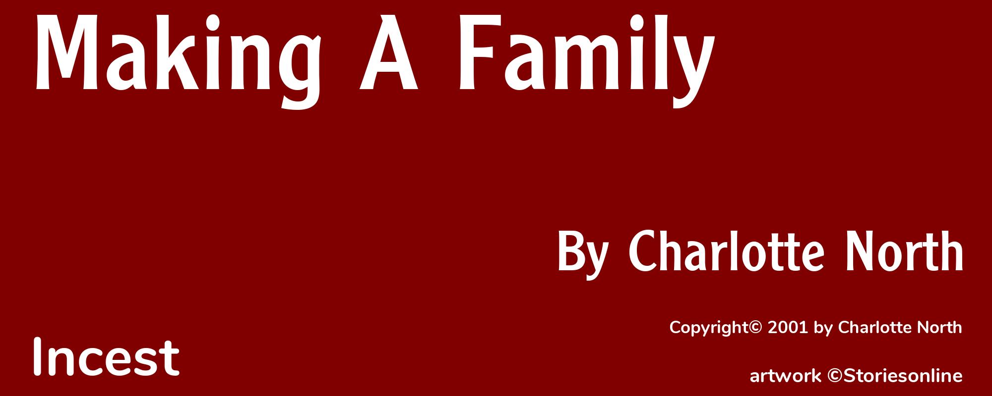 Making A Family - Cover