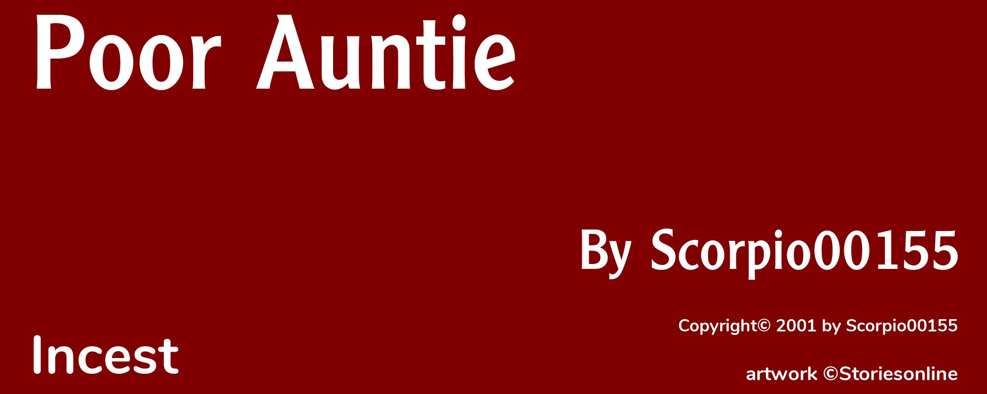 Poor Auntie - Cover