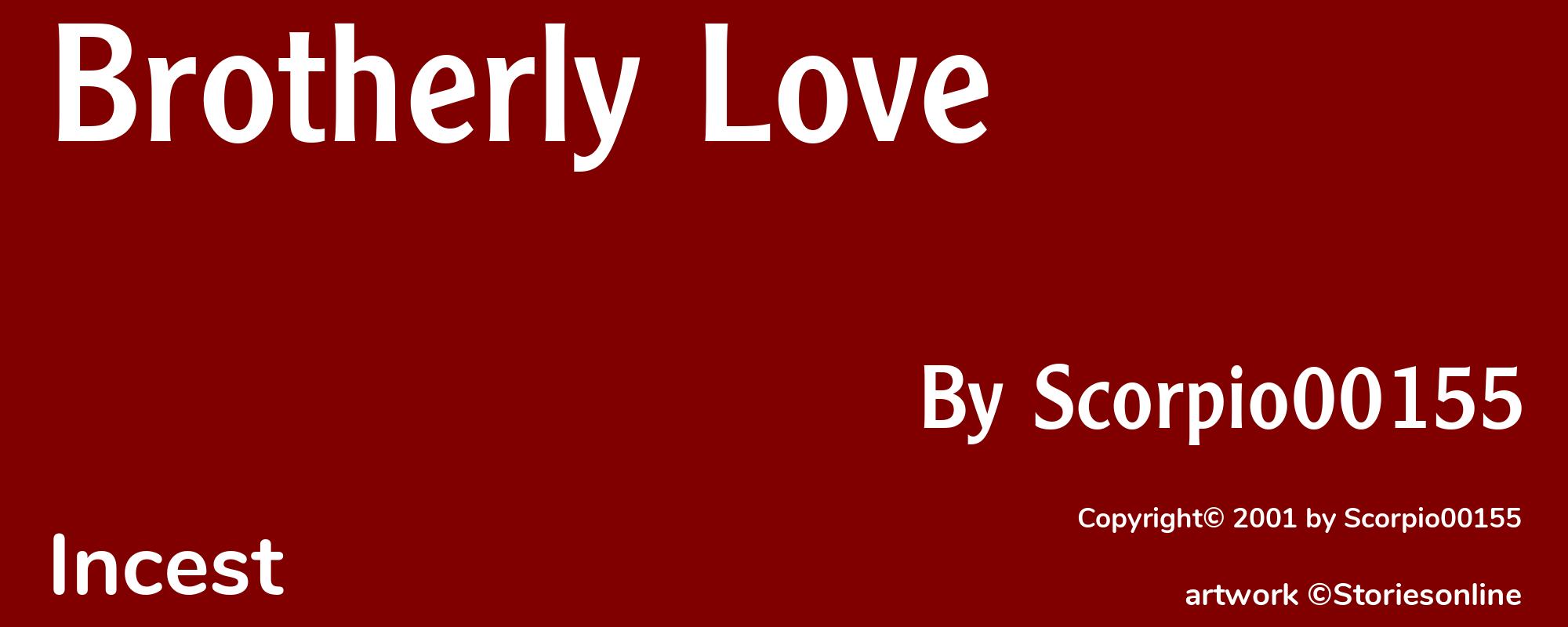 Brotherly Love - Cover