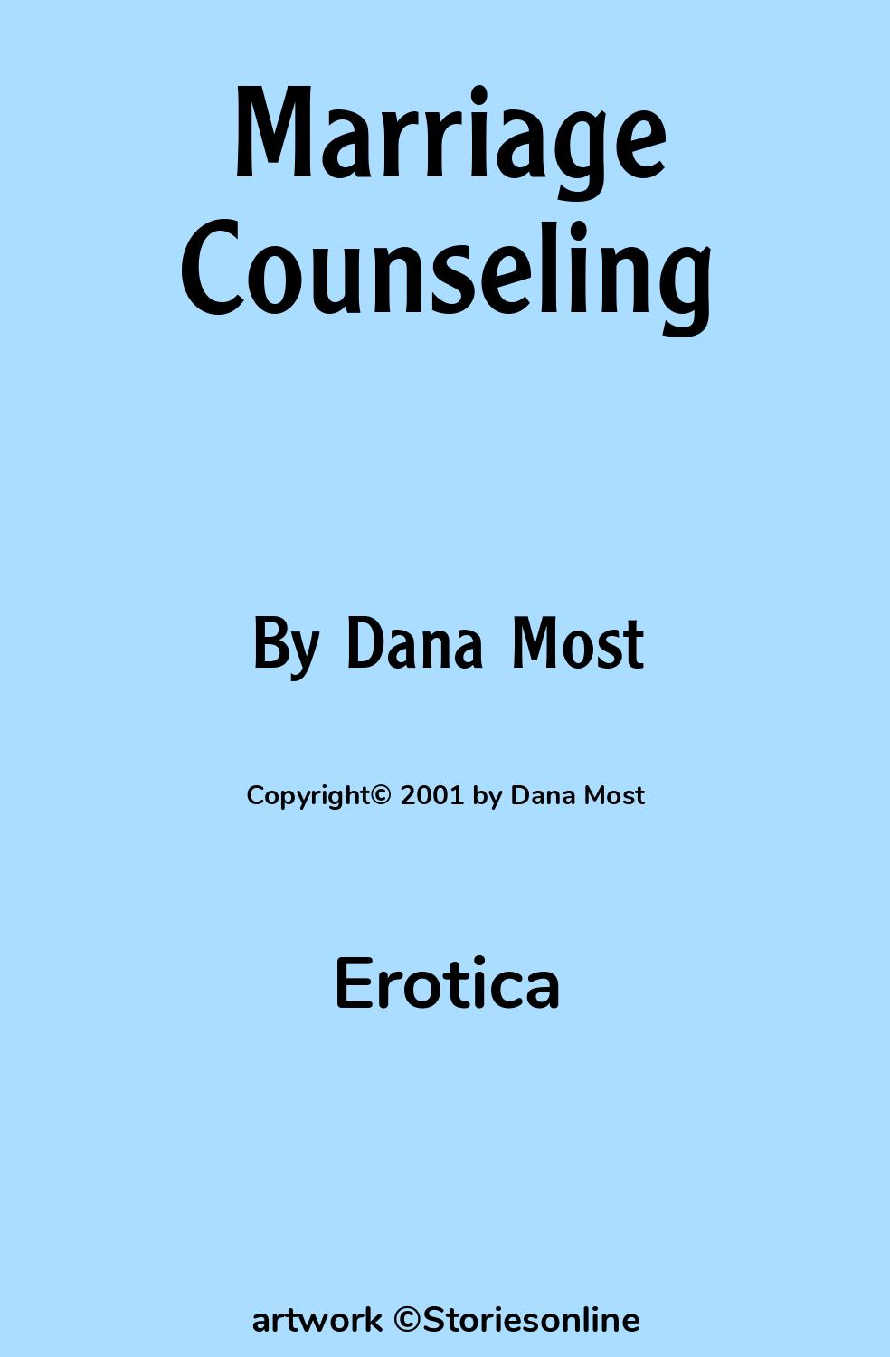 Marriage Counseling - Erotica Sex Story