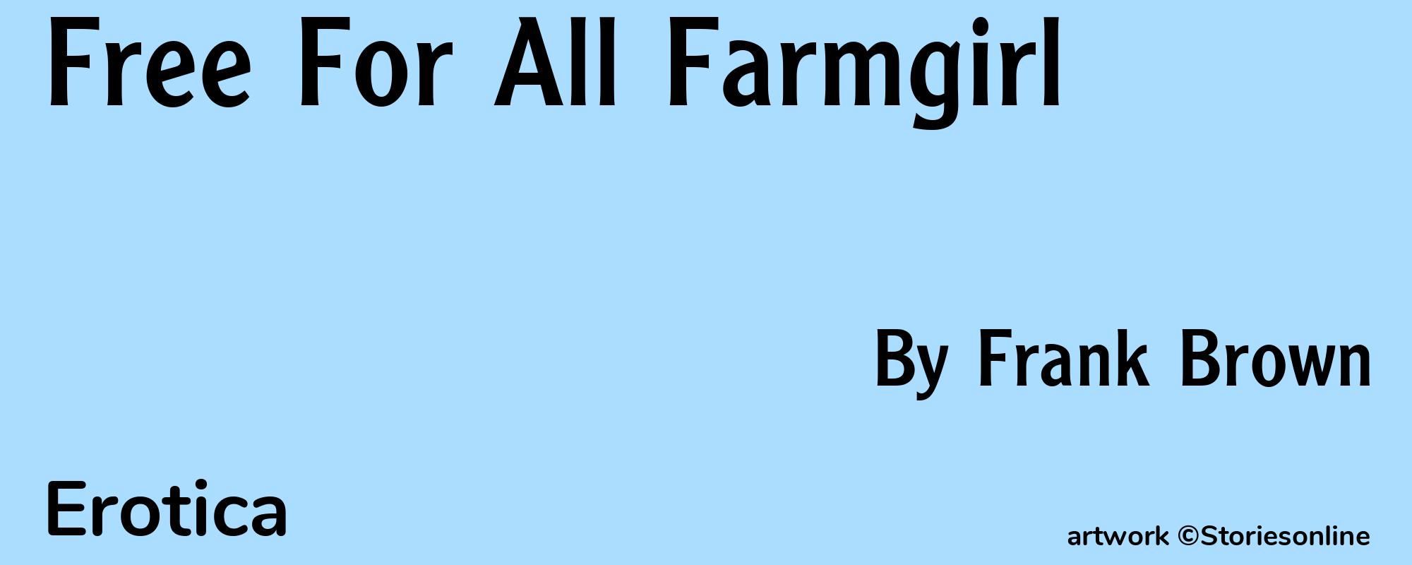 Free For All Farmgirl - Cover