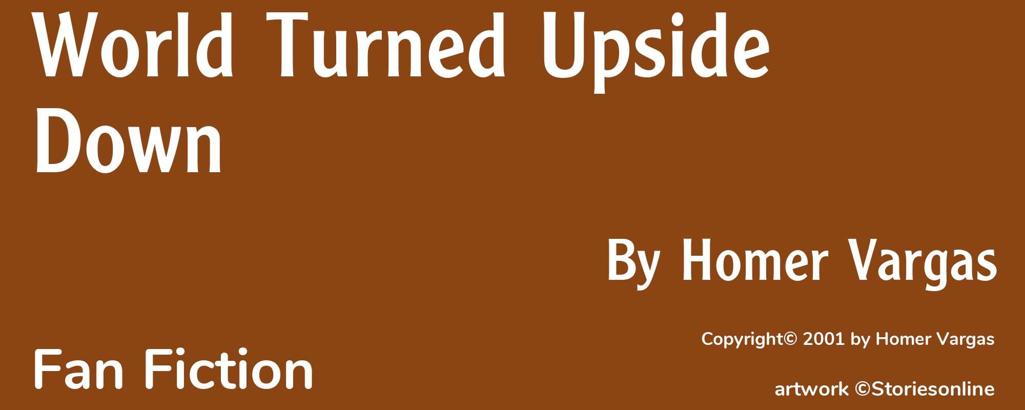 World Turned Upside Down - Cover